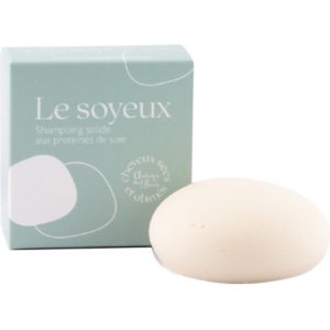 Shampoing solide "Le Soyeux" aux Protéines de Soie cheveux secs ou abîmés